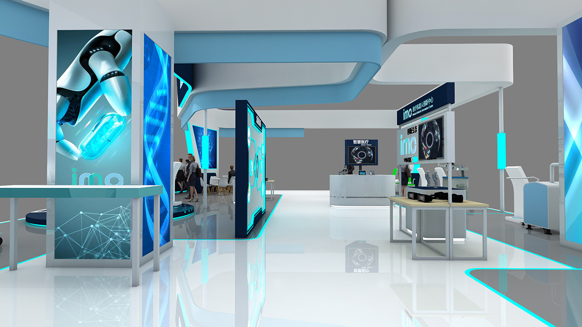 IMC展台设计搭建|世界机器人大会WRC14
