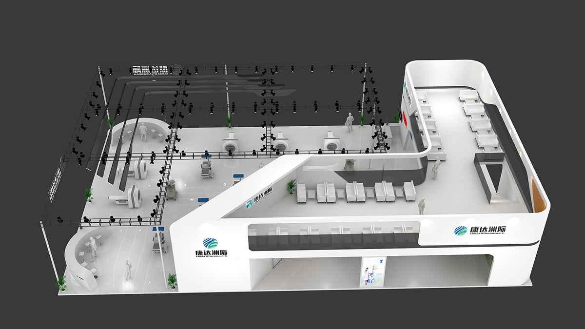 康达医疗展台设计搭建|医疗器械CIBE14