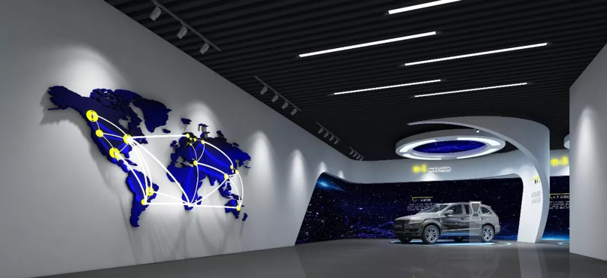 云度新能源汽车展馆|展厅设计装修05