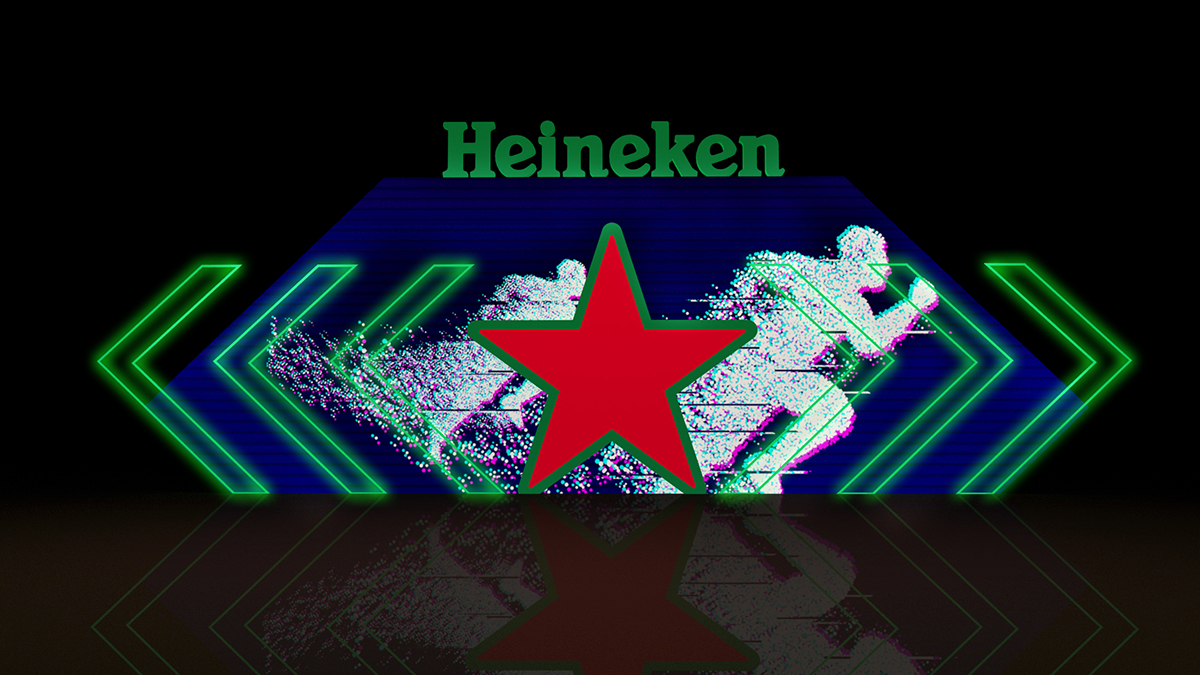 Heinken喜力啤酒活动|活动道具设计制作18