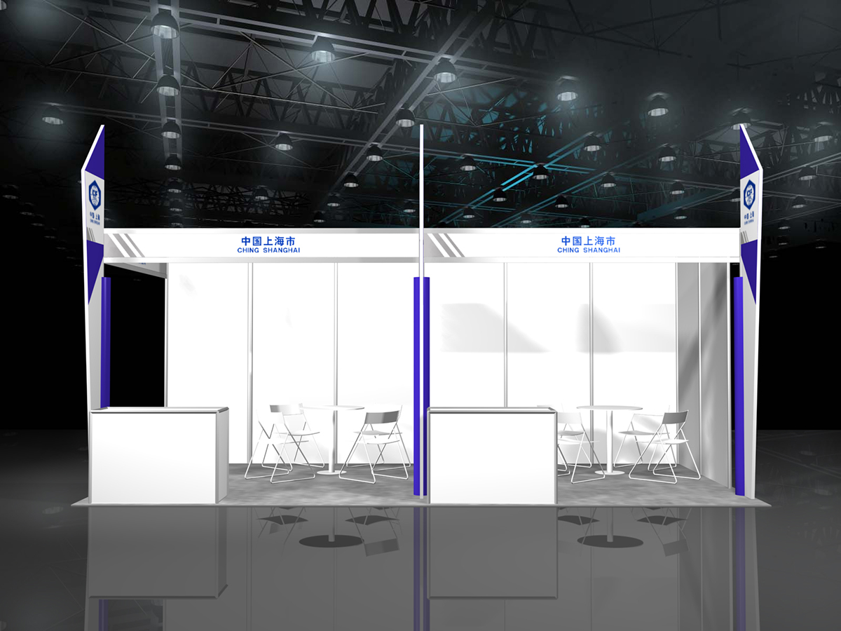 上海会展展台铝料标摊改造搭建设计公司02