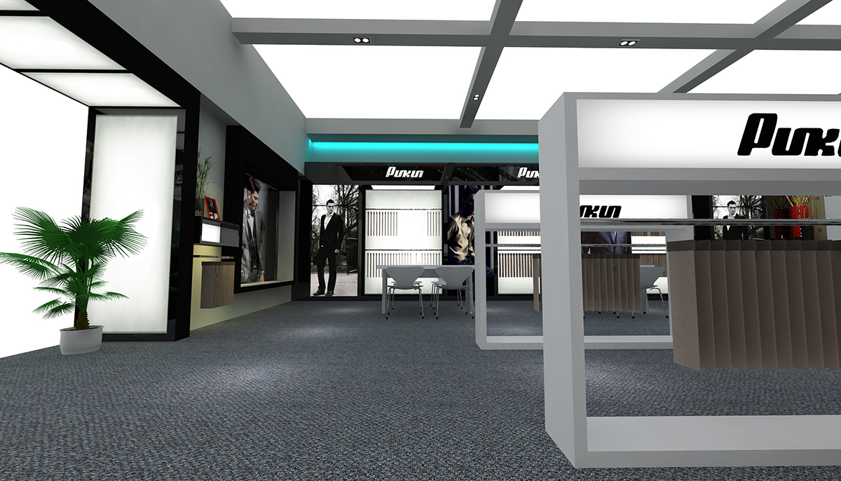 普坤纺织展台设计搭建05