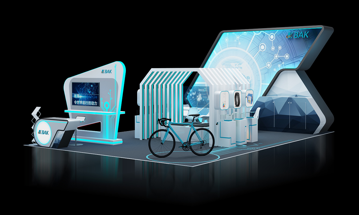 比克电池展台设计搭建|CES Asia亚洲消费电子展