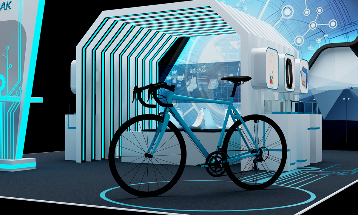 比克电池展台设计搭建|CES Asia亚洲消费电子展