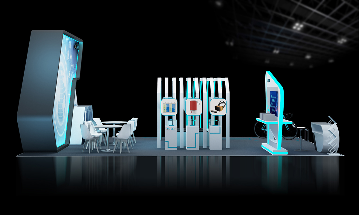 比克电池展台设计搭建|CES Asia亚洲消费电子展