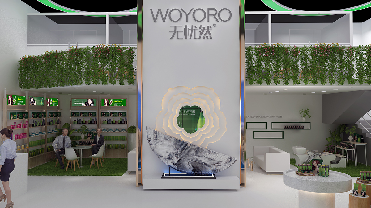 无忧然美博会展台设计搭建03