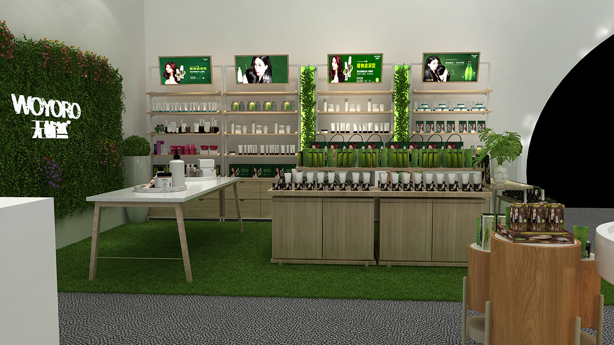 无忧然美博会展台设计搭建04