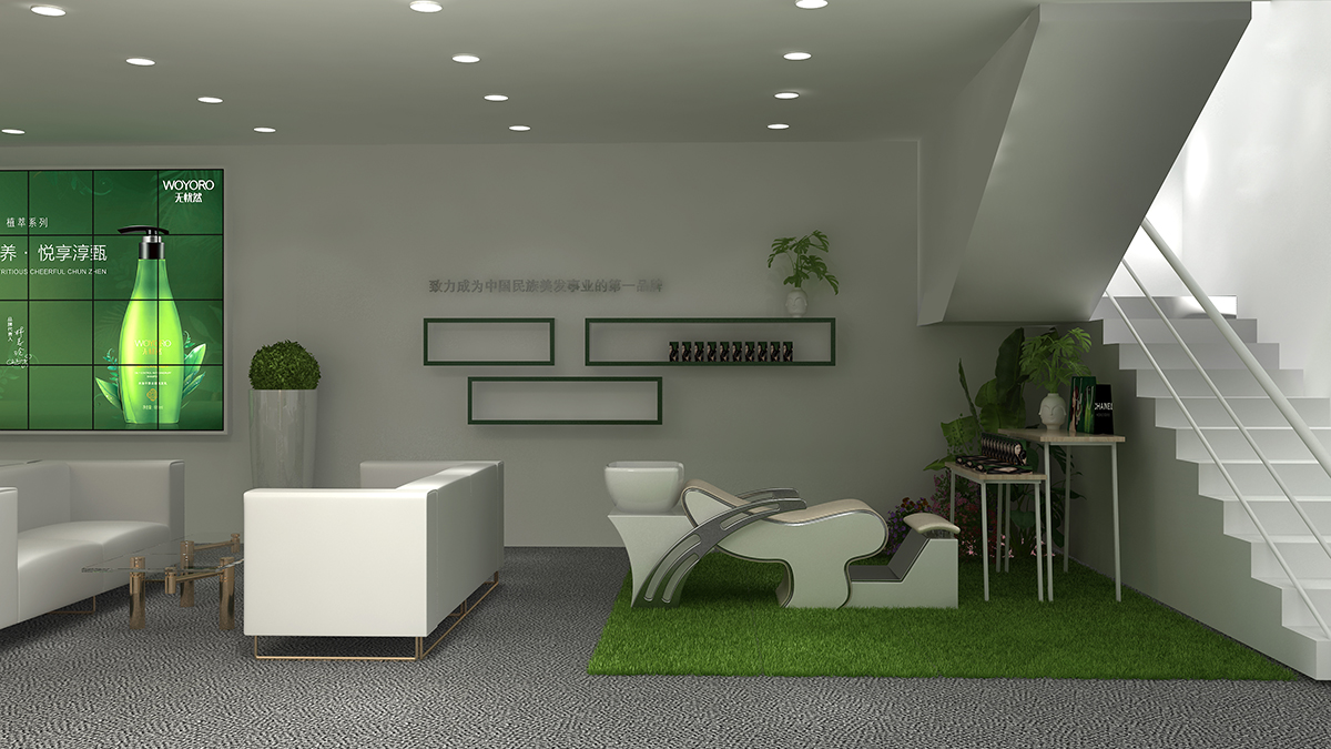 无忧然美博会展台设计搭建05