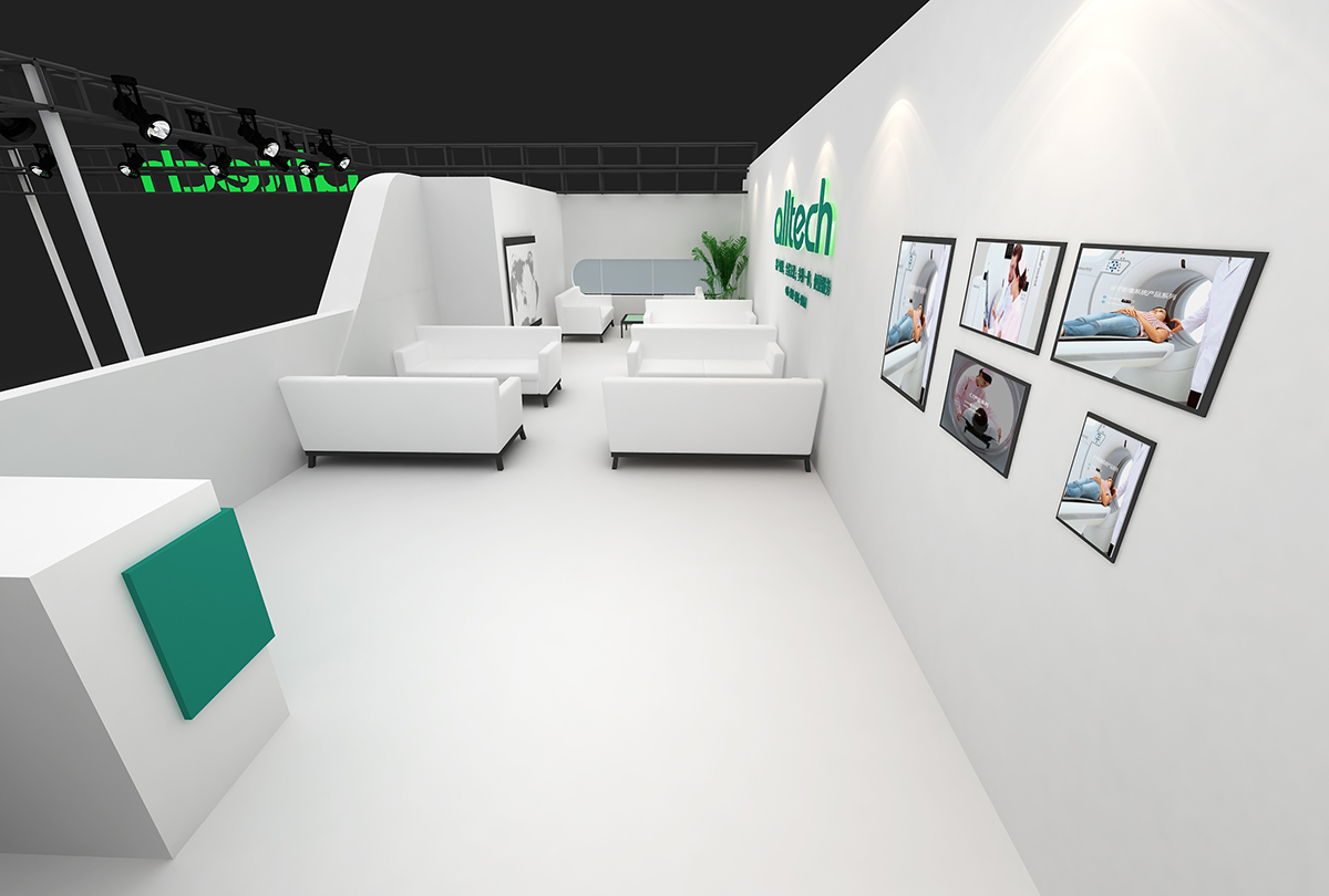 明峰与奥泰医药类展台设计搭建|医疗器械展12