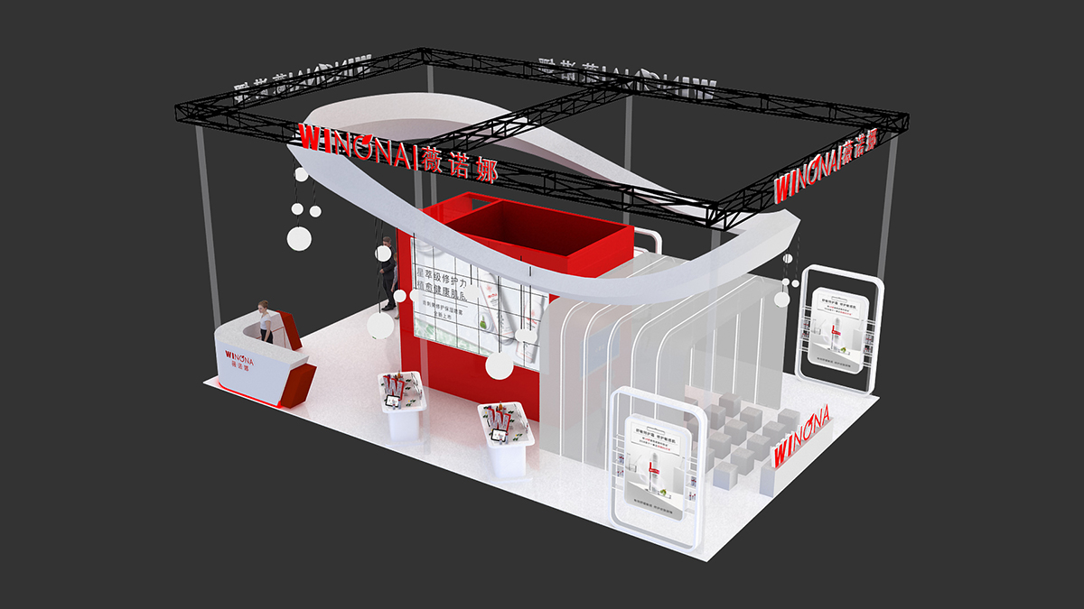 薇诺娜展台设计搭建|CDA全国美容皮肤科学大会08